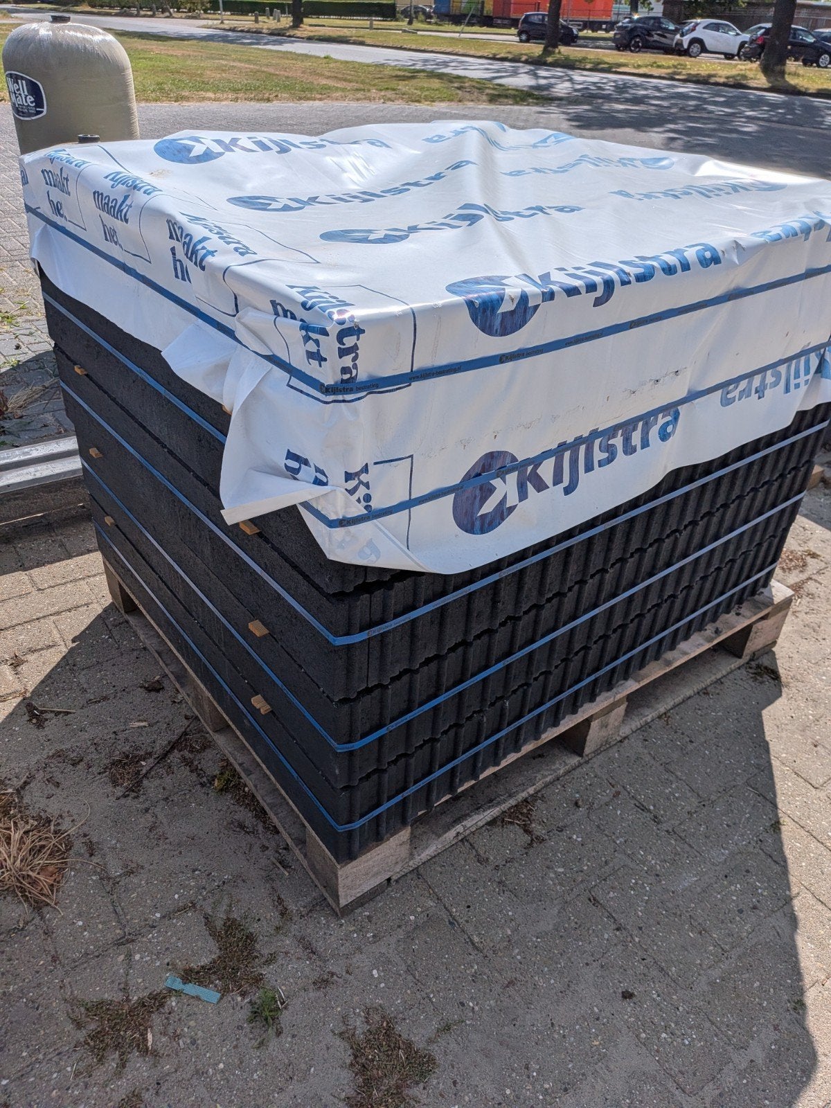 Kijlstra opsluitbanden / betonbandjes 5x15x100 cm  Antraciet, Ophalen, ., Overige typen, Nieuw