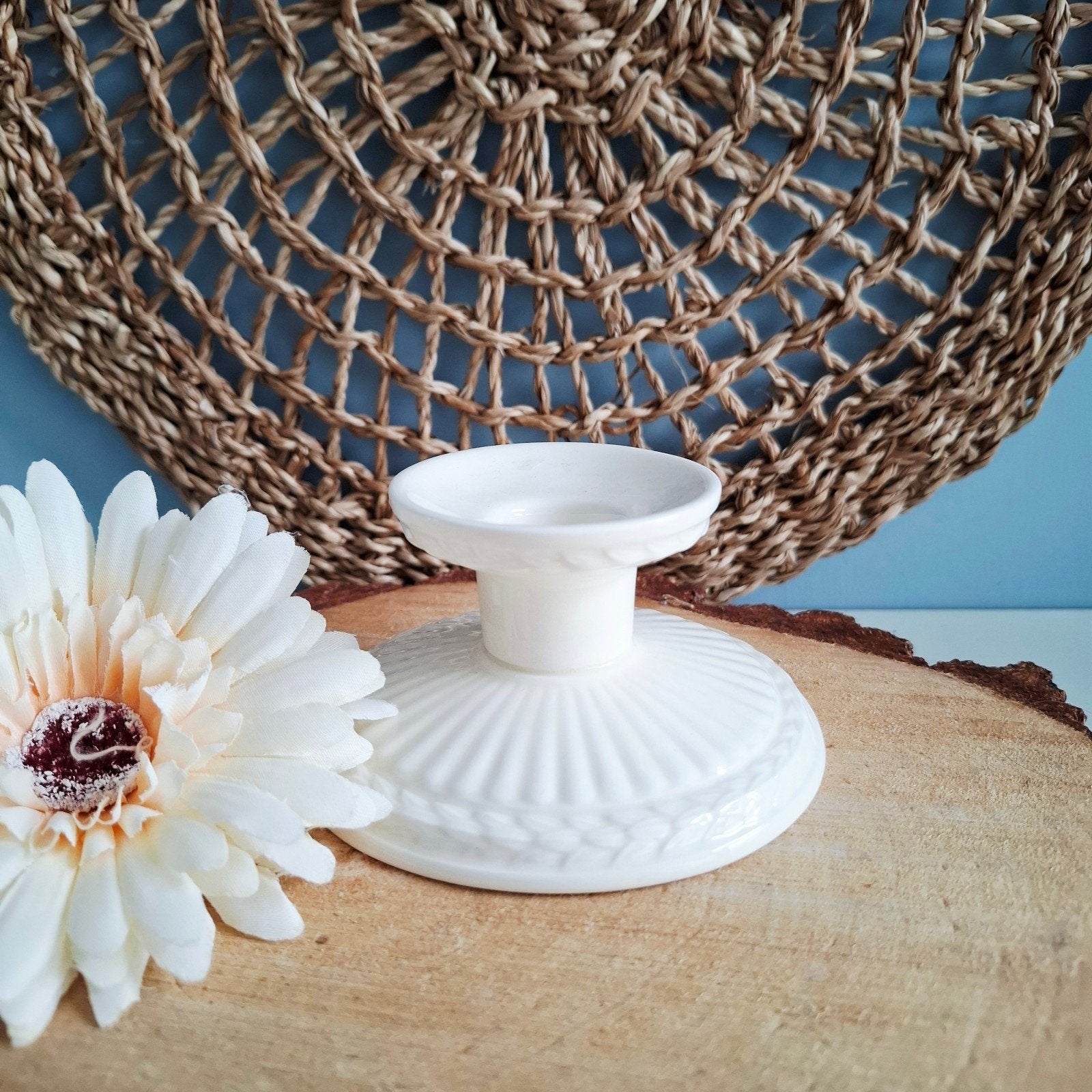 Wedgwood Edme, kandelaar, Ophalen of Verzenden, Keramiek of Aardewerk