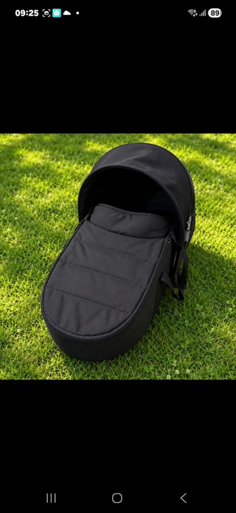 Yoyo Baby Zen stokke reiswieg zwart + adapters, Ophalen of Verzenden, Zo goed als nieuw, Overige merken