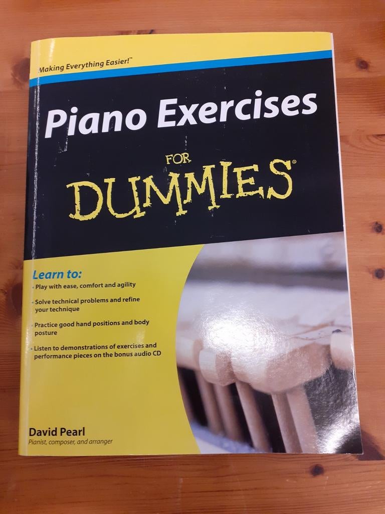 Piano Exercises For Dummies, David Pearl, Artiest, Ophalen of Verzenden, Zo goed als nieuw