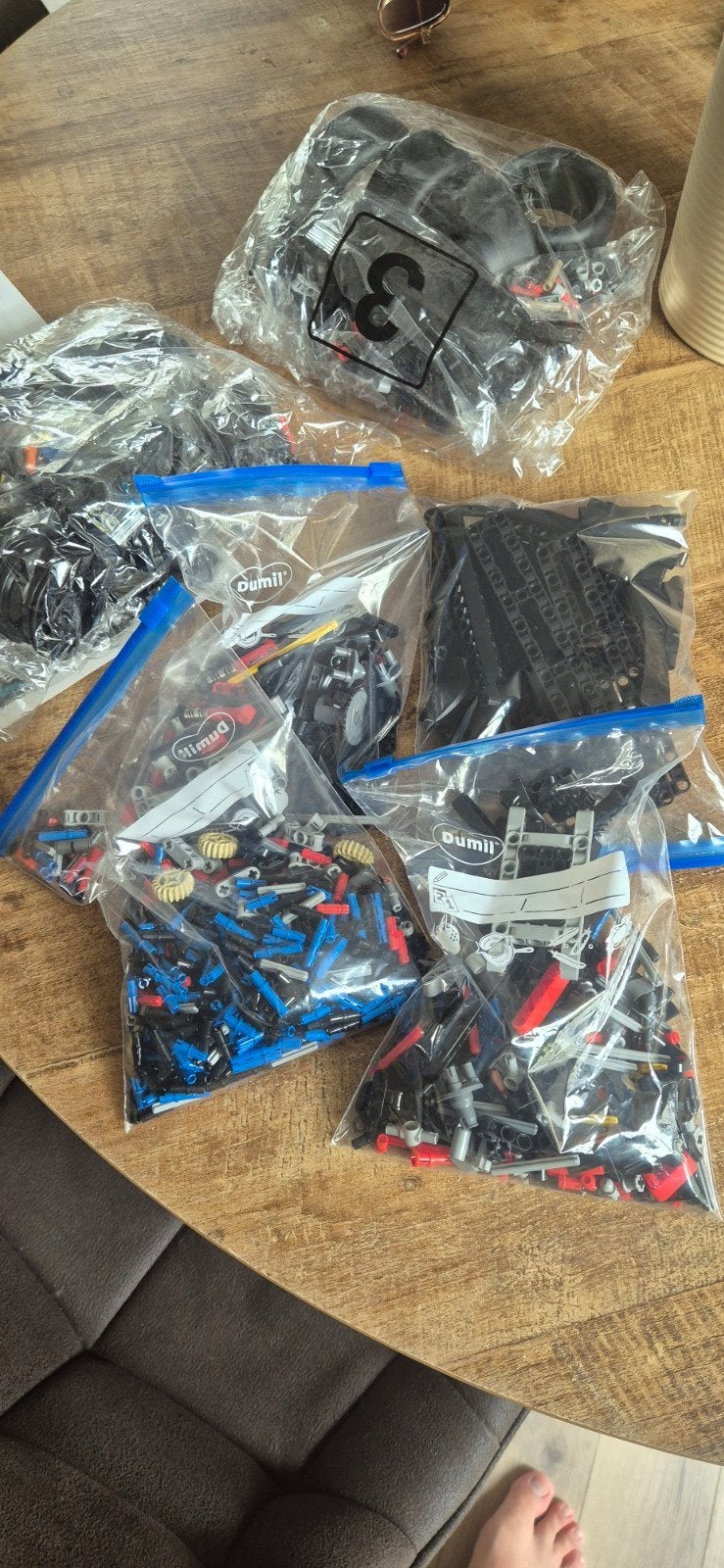 LEGO  Mercedes AMG F1 W14 E Technic  geen echte lego, Ophalen of Verzenden, Nieuw