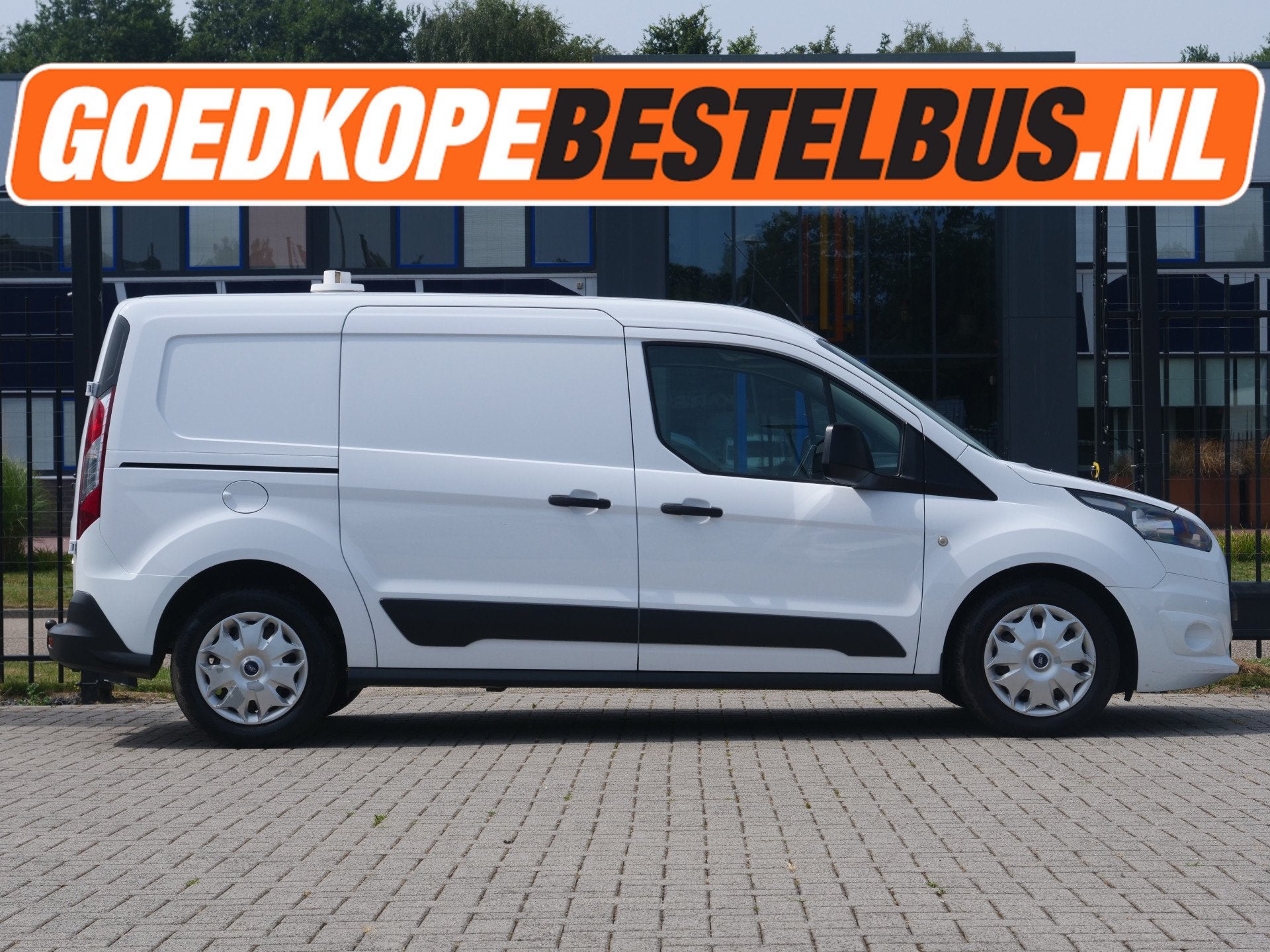 Ford Transit Connect 1.6 TDCI L2 Trend | Airco | 3pers | tre, Auto's, Bestelauto's, Euro 5, Stof, Gebruikt, 4 cilinders