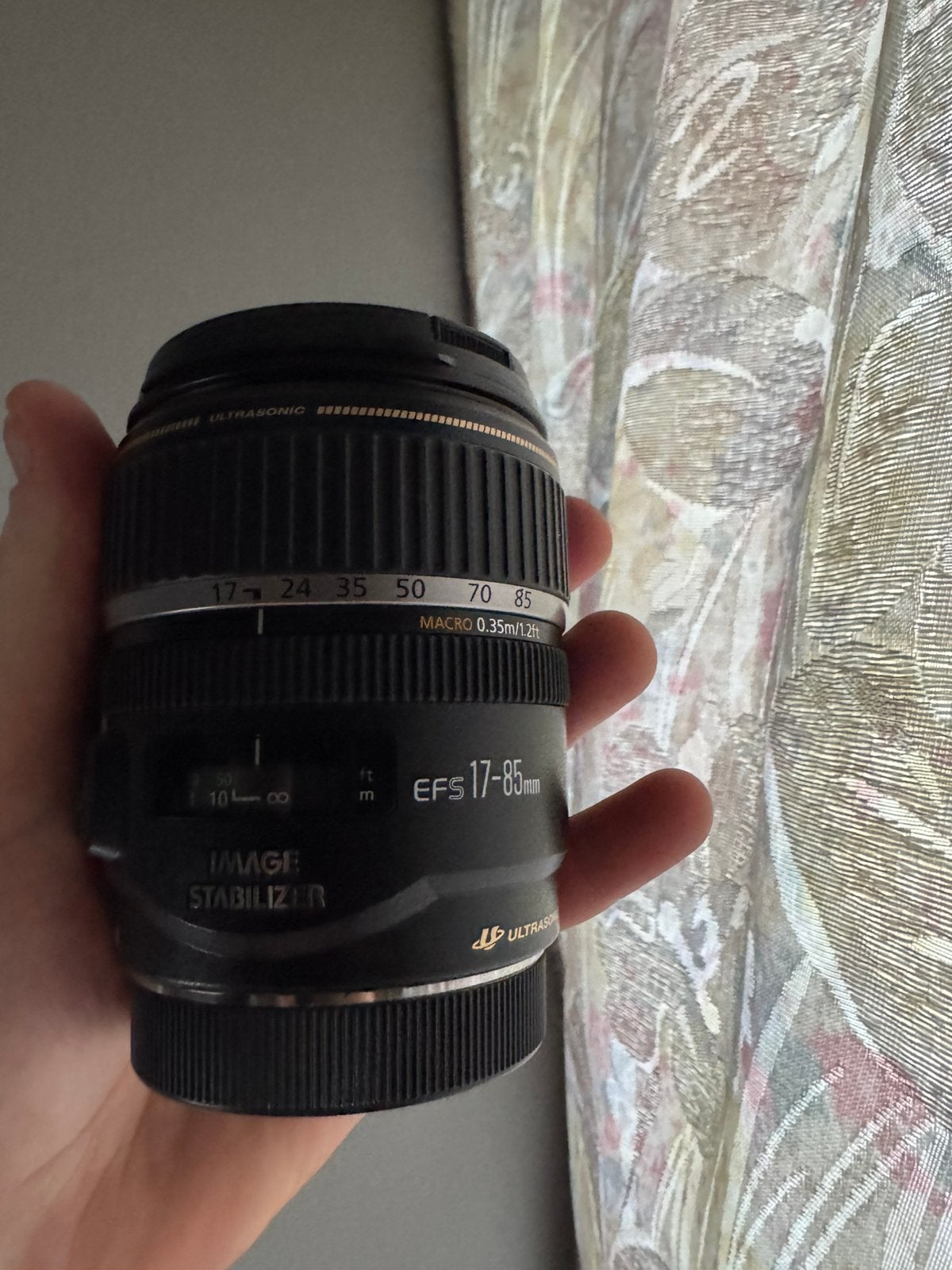 Canon EF-S 17-85mm IS USM lens (stabilisatie) (ALS NIEUW), Audio, Tv en Foto, Fotografie | Lenzen en Objectieven, Ophalen, Canon