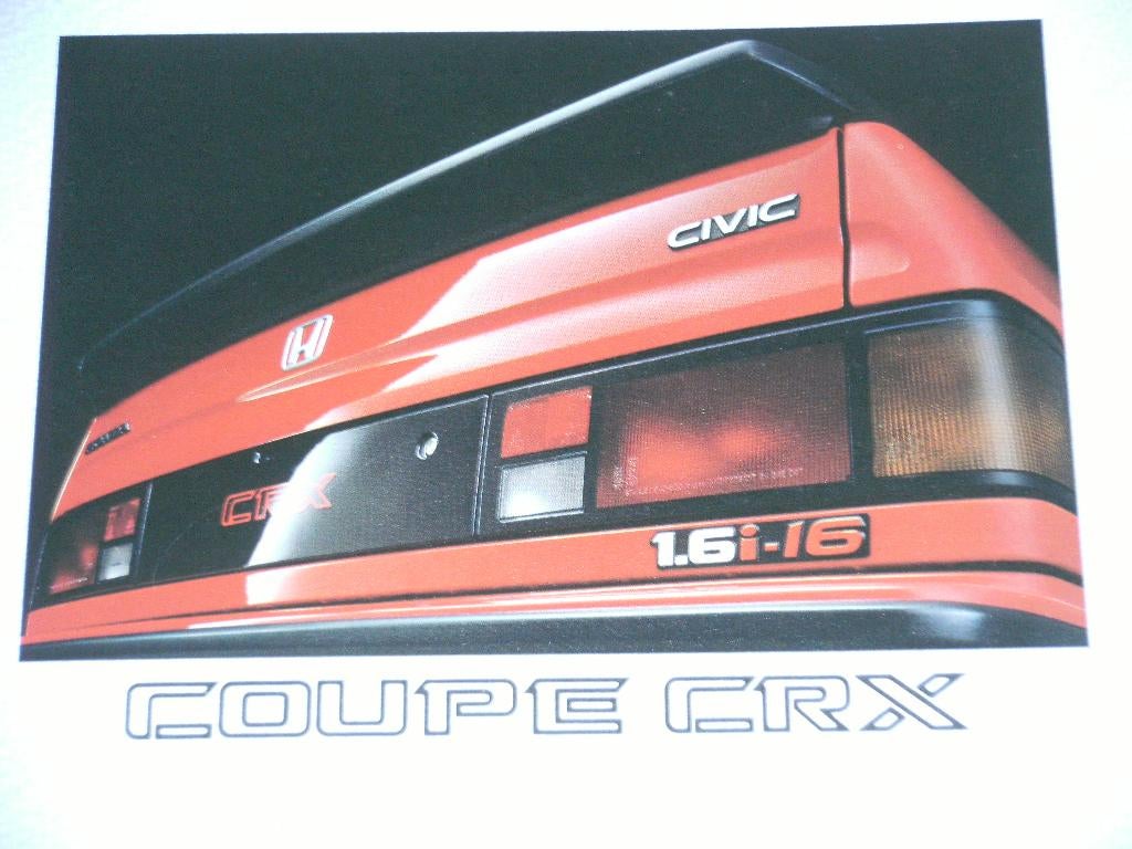Diverse autofolders Honda o.a. uit 1987, Ophalen of Verzenden, Zo goed als nieuw, Honda