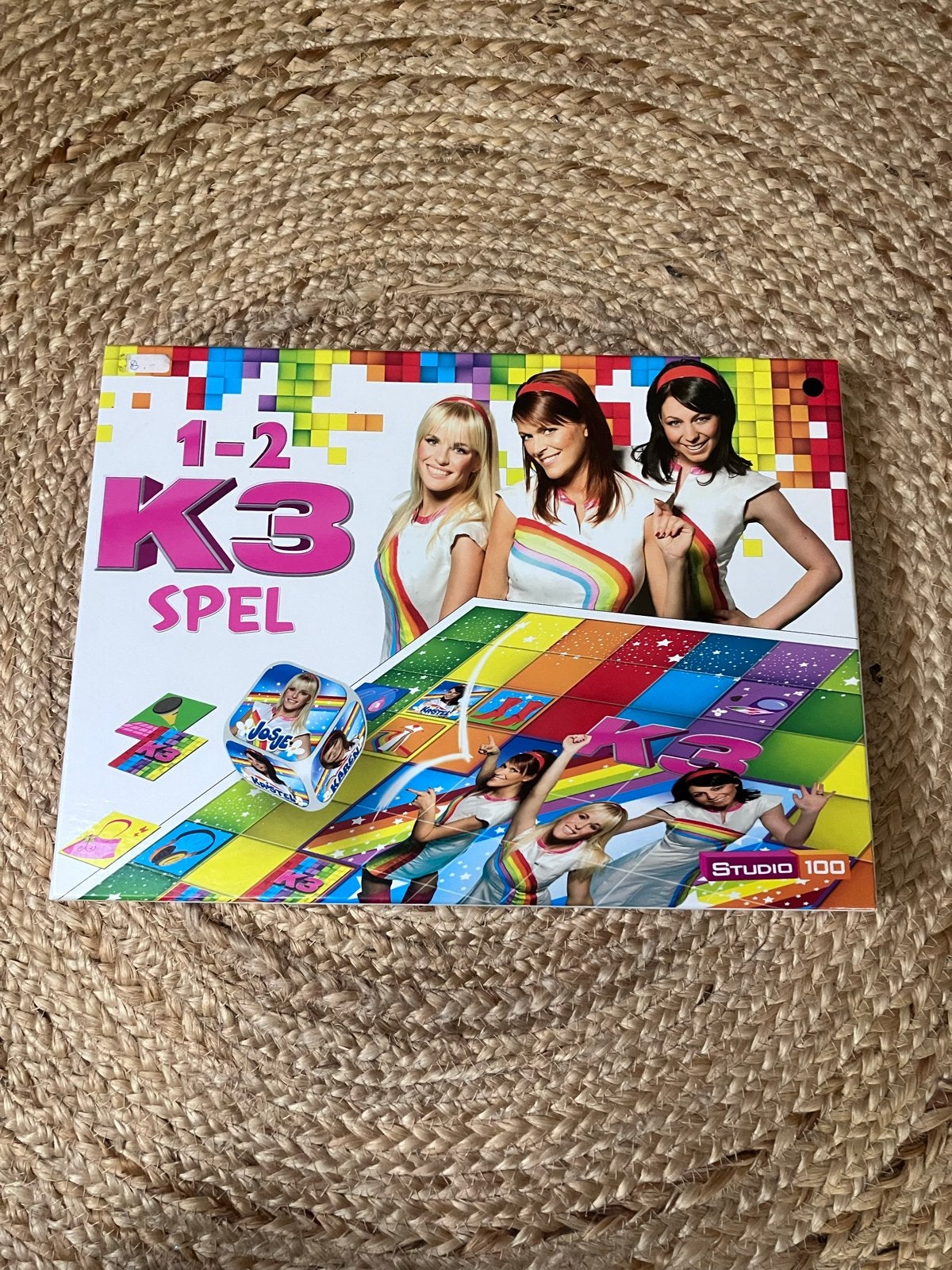 K3 1-2-3 Spel - Bordspel voor kinderen, Hobby en Vrije tijd, Gezelschapsspellen | Bordspellen, Drie of vier spelers, Ophalen of Verzenden