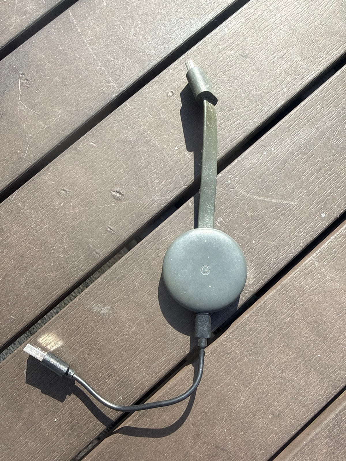 Google Chromecast (grijs) - Gebruikt v.2, Ophalen, Gebruikt, HDMI, Zonder harde schijf