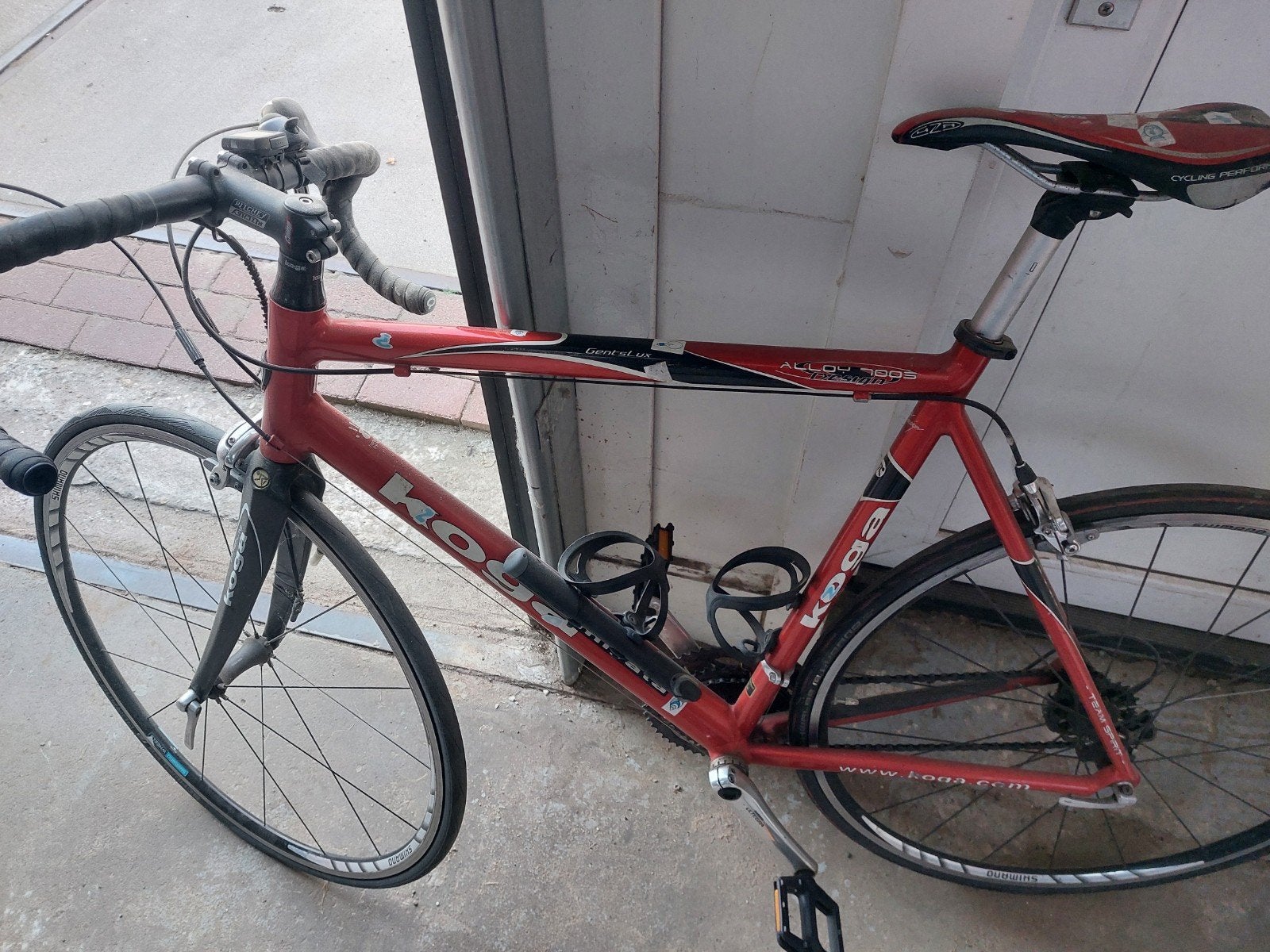 Koga Miyata racefiets, rood, gebruikt, Gebruikt, Aluminium, Ophalen of Verzenden, Koga Miyata