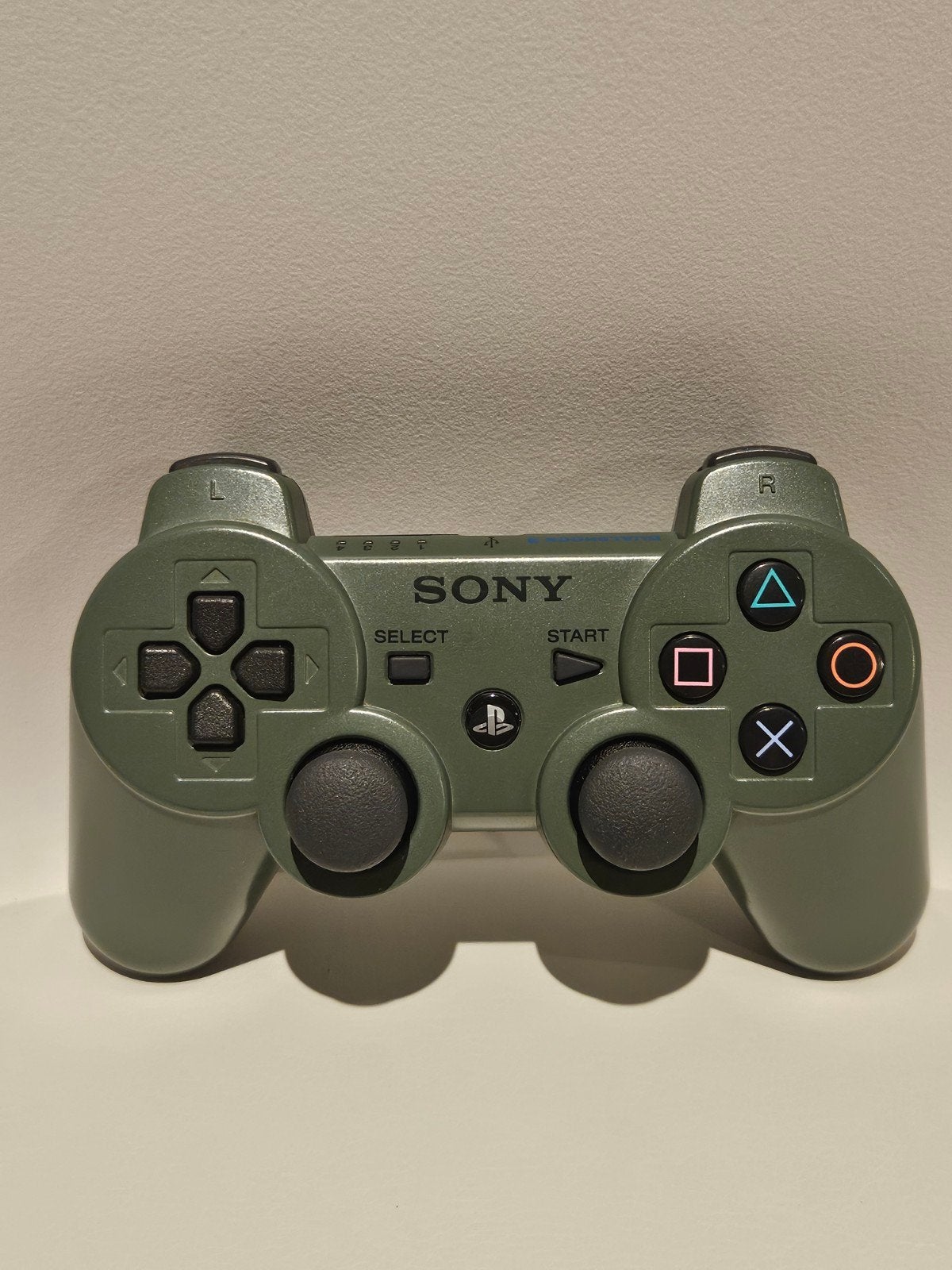 Sony PS3 Jungle Green controller, PlayStation 3, Ophalen of Verzenden, Zo goed als nieuw, Controller