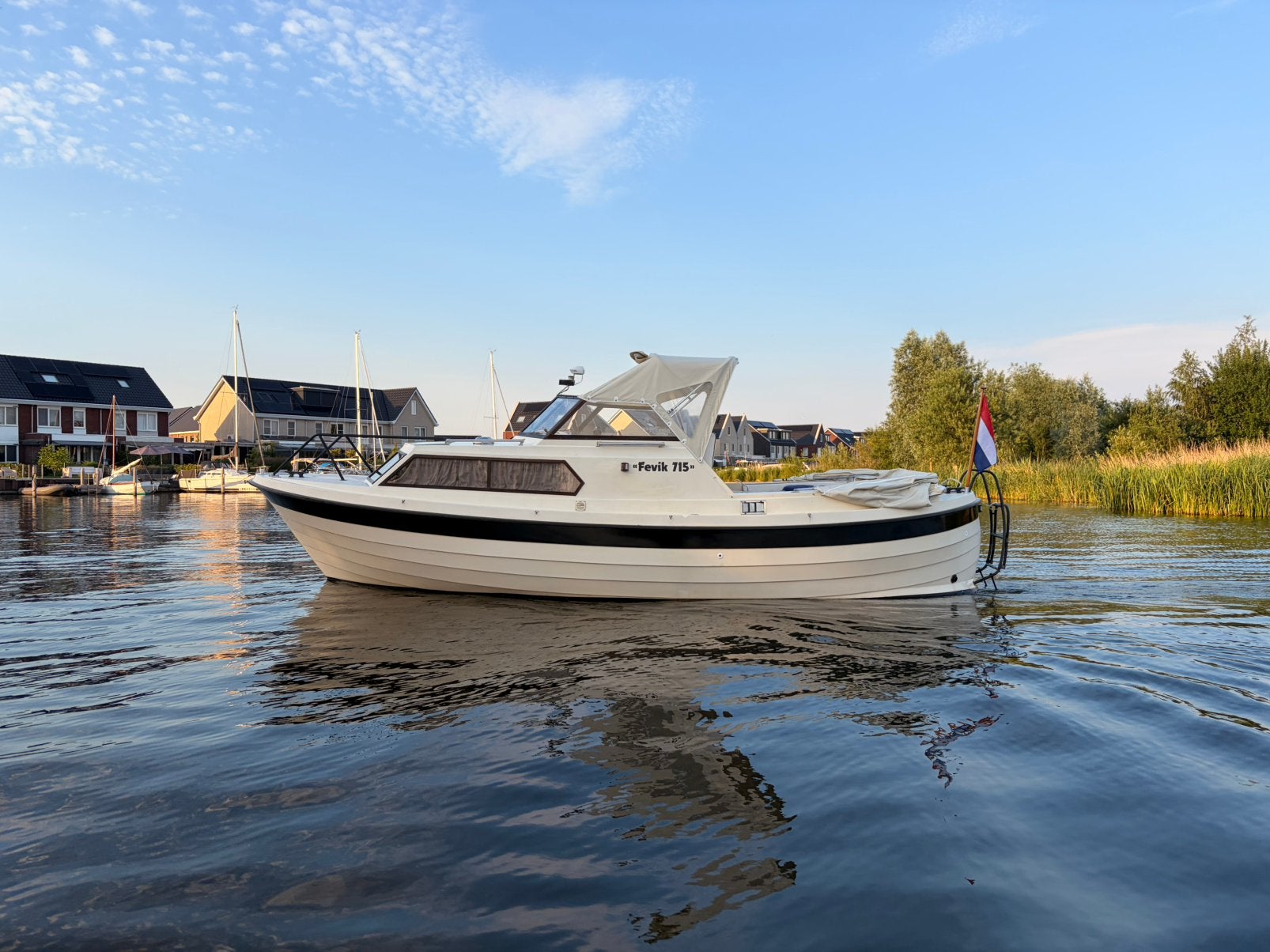 Frisse Fevik 715 Spitsgatter met rondzit, *Yanmar diesel*, Ophalen, Overige merken, Gebruikt, Diesel