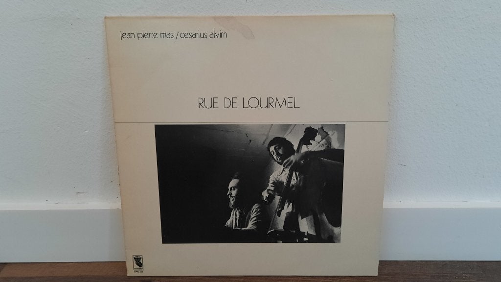 Jean-Pierre Mas / Cesarius Alvim – Rue De Lourmel LP, Jazz, LP, Gebruikt, Ophalen of Verzenden, 12 inch