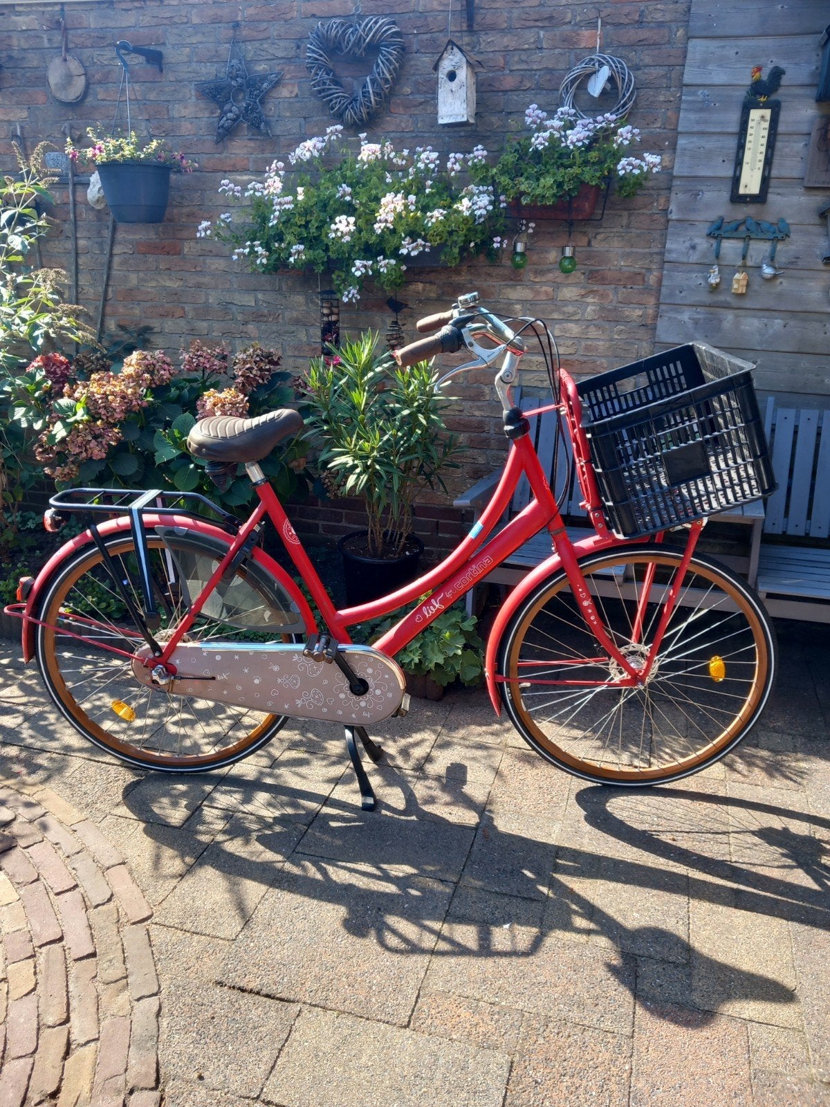 hippe 28" Cortina Lief met handremmen en 3 versnellingen, 56 cm of meer, Ophalen, Gebruikt, Versnellingen
