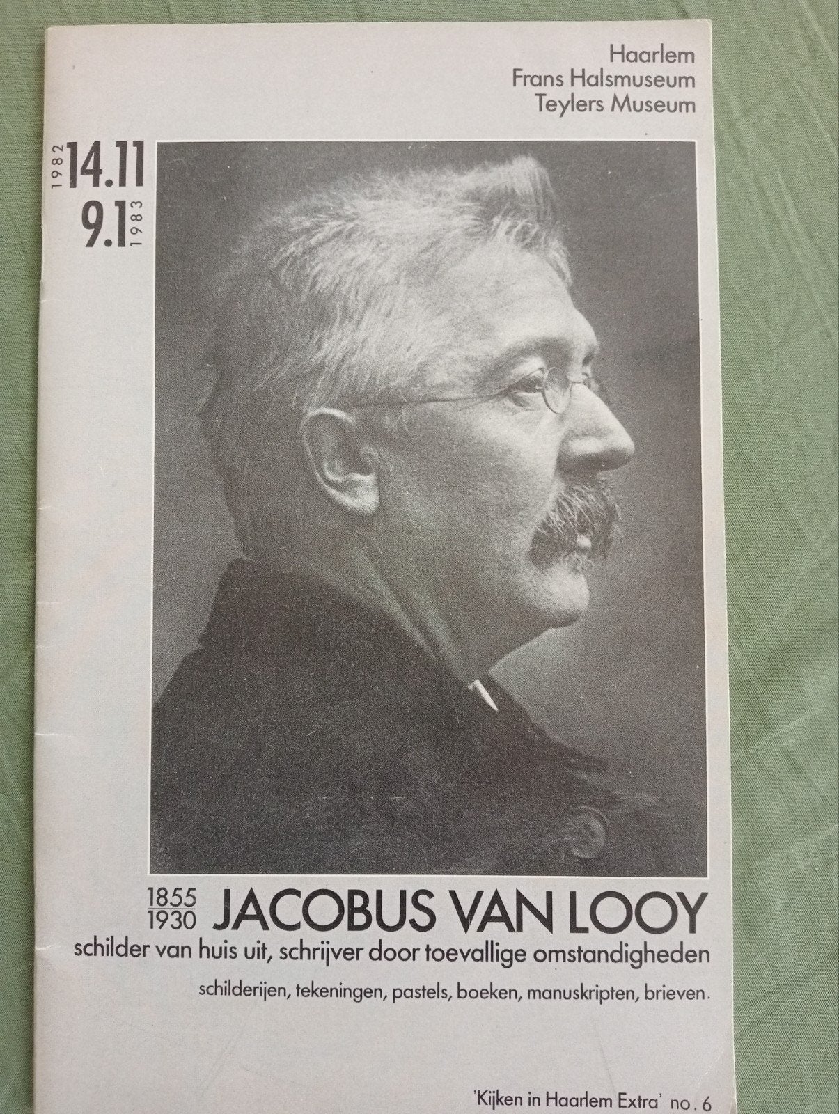 Jacobus van Looy Catalogus Frans Halsmuseum 1982/1983, Boeken, Ophalen of Verzenden, Gelezen