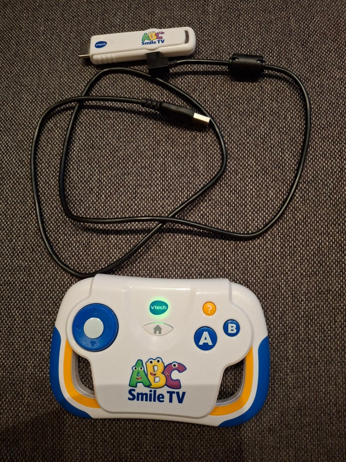 VTech ABC Smile TV Educatieve Spelconsole voor Kinderen, Ophalen, Gebruikt, 2 tot 4 jaar