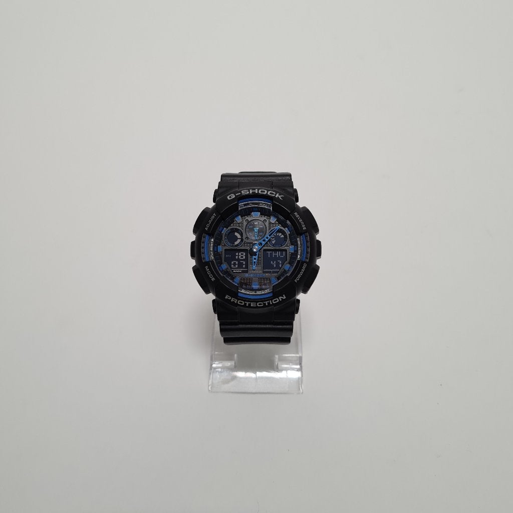 Casio G-Shock GA-100, Casio, Kunststof, Gebruikt, Polshorloge