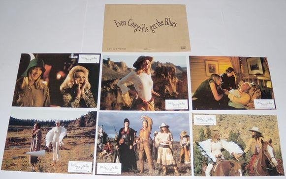 EVEN   COWGIRLS   GET   THE   BLUES      filmfotoset., Verzenden, Nieuw, A4 of kleiner, Film en Tv