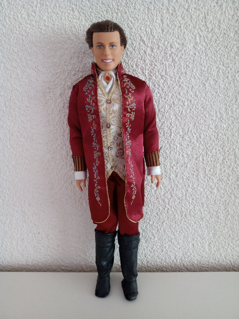 Koning DOMINICK van Barbie als de Prinses en de Bedelaar, Ophalen of Verzenden, Gebruikt, Pop