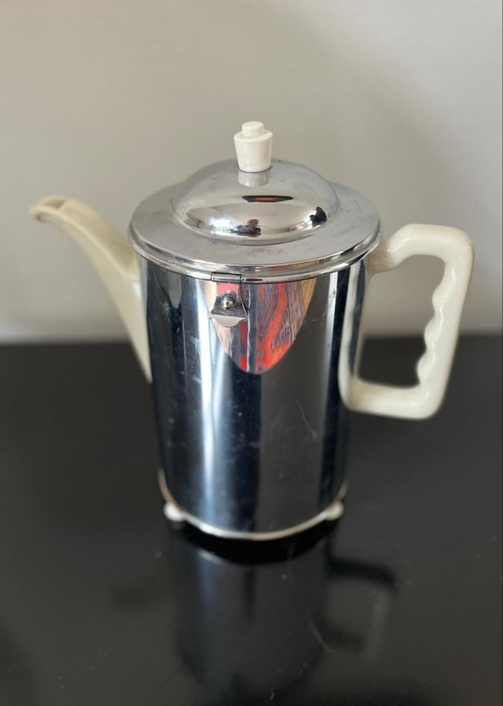 Vintage porseleinen koffiepot Johann Haviland Bavaria, Antiek en Kunst, Ophalen