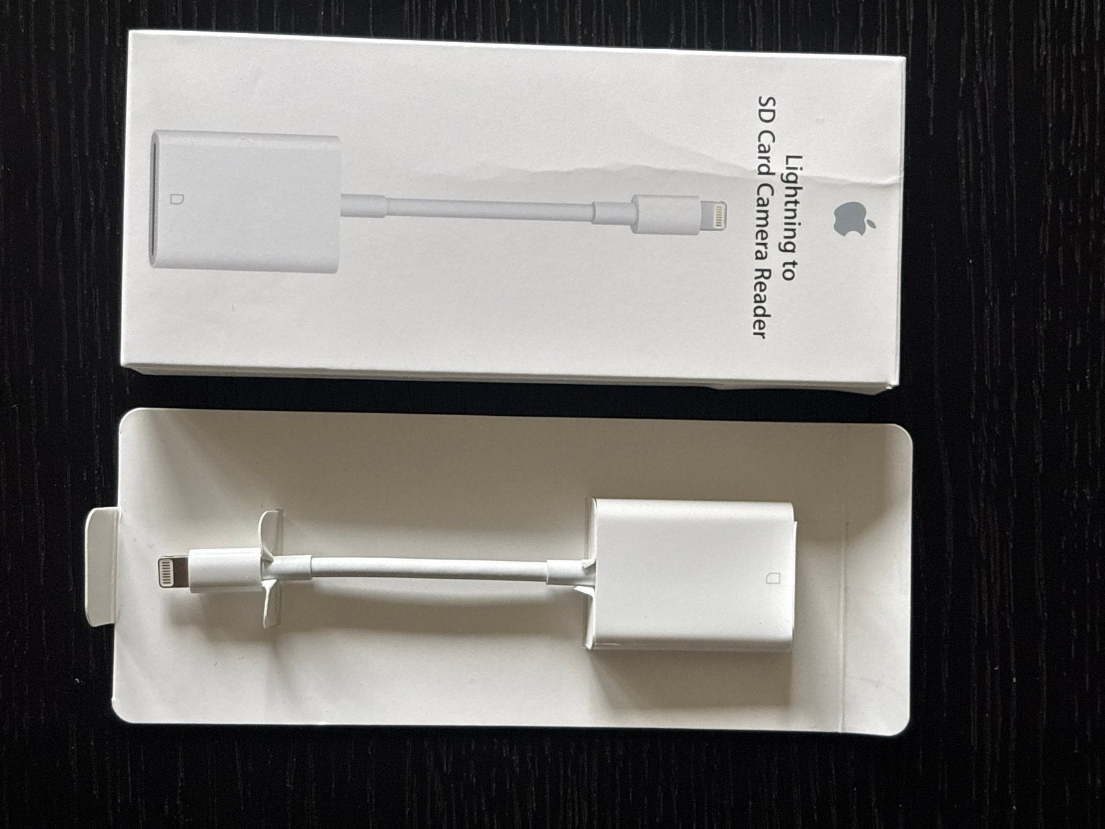 Apple Lightning to SD card Camera Reader, Computers en Software, Ophalen, Gebruikt, Apple