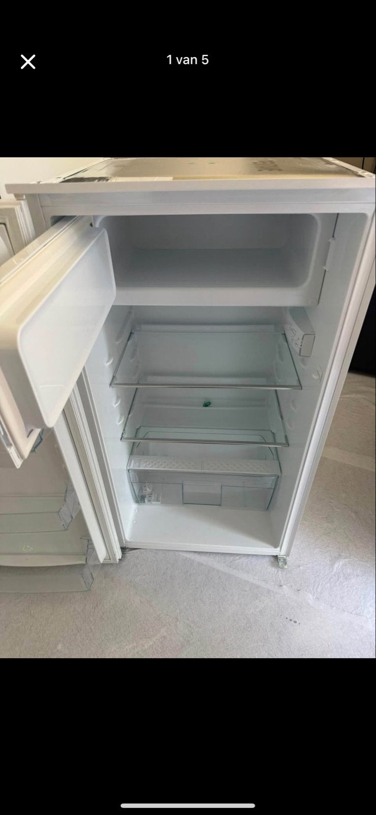 Electrolux EFB3AE10S1 Inbouw Koelkast - Nieuwstaat, 100 tot 150 liter, Nieuw, 45 tot 60 cm, Met vriesvak