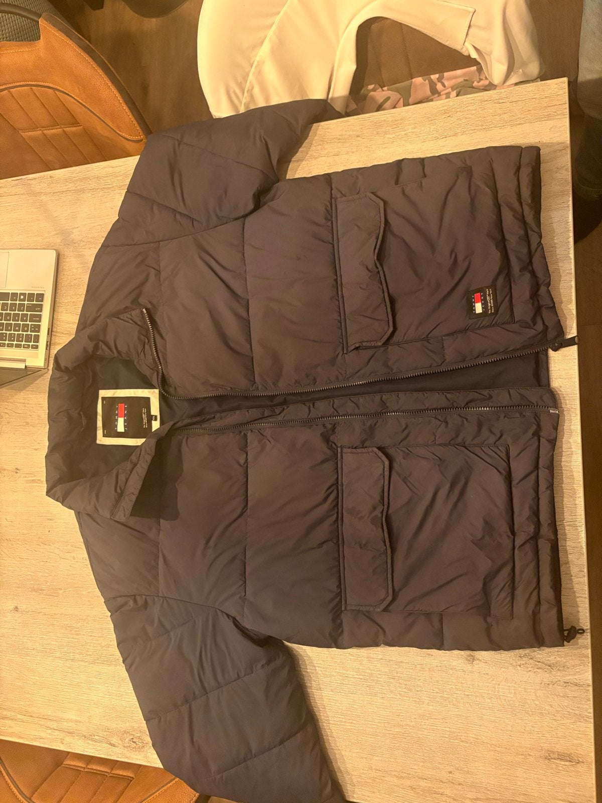 Tommy Jeans Puffer Jacket XXL - Zo goed als nieuw, Ophalen of Verzenden, Zo goed als nieuw, Overige maten, Blauw