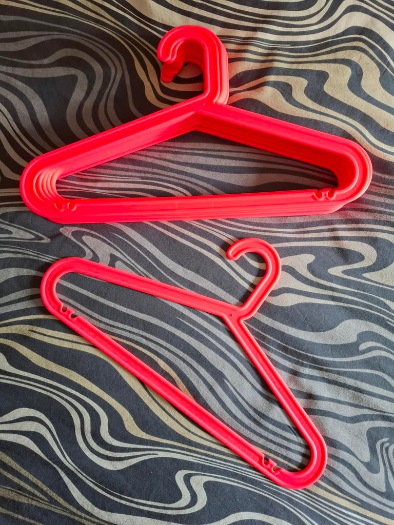 Neon roze kleerhangers (12 stuks), Ophalen of Verzenden, Kinderen