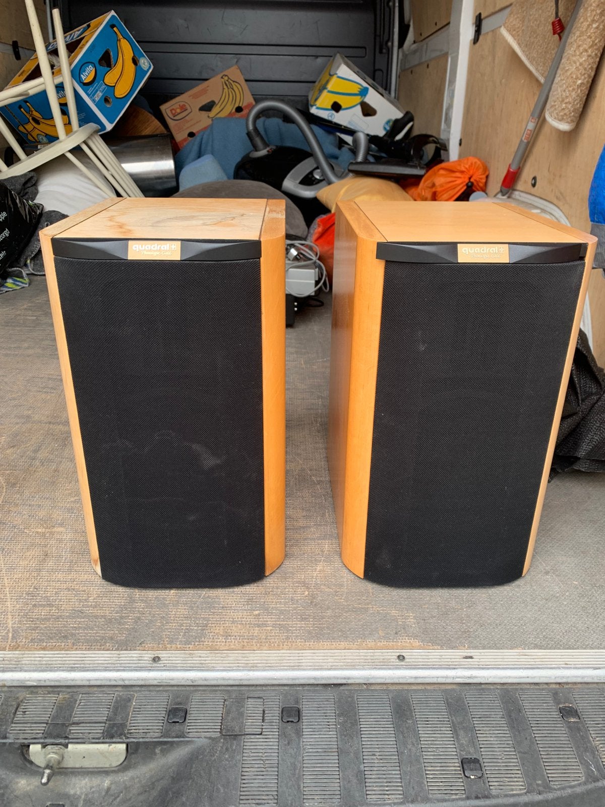 Quadral Rondo Phonologue Gold luidsprekers met een, Overige merken, Ophalen of Verzenden, Zo goed als nieuw, 120 watt of meer