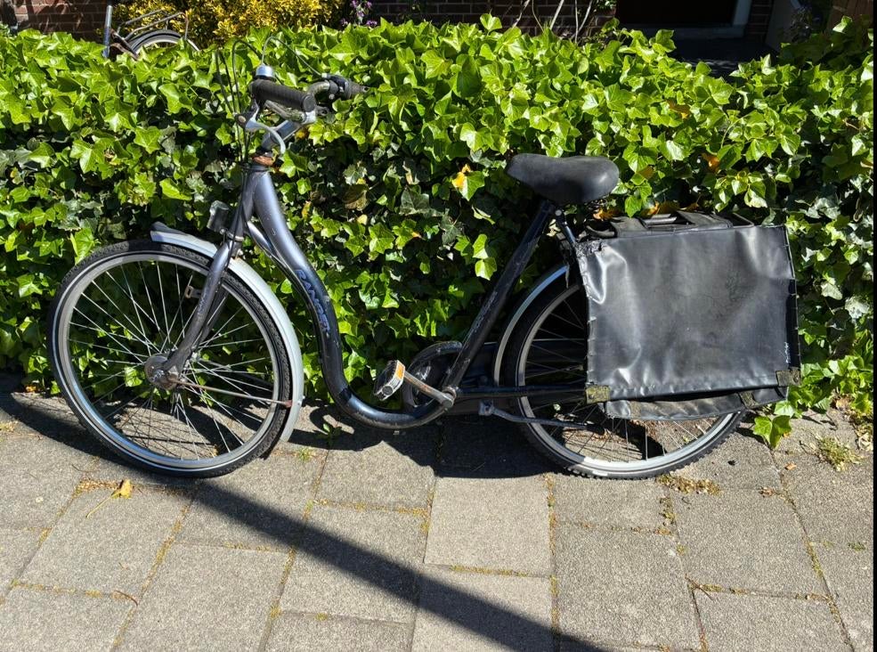 Damesfiets lage instap 26 inch, Ophalen, Gebruikt, Trommelrem, Versnellingen