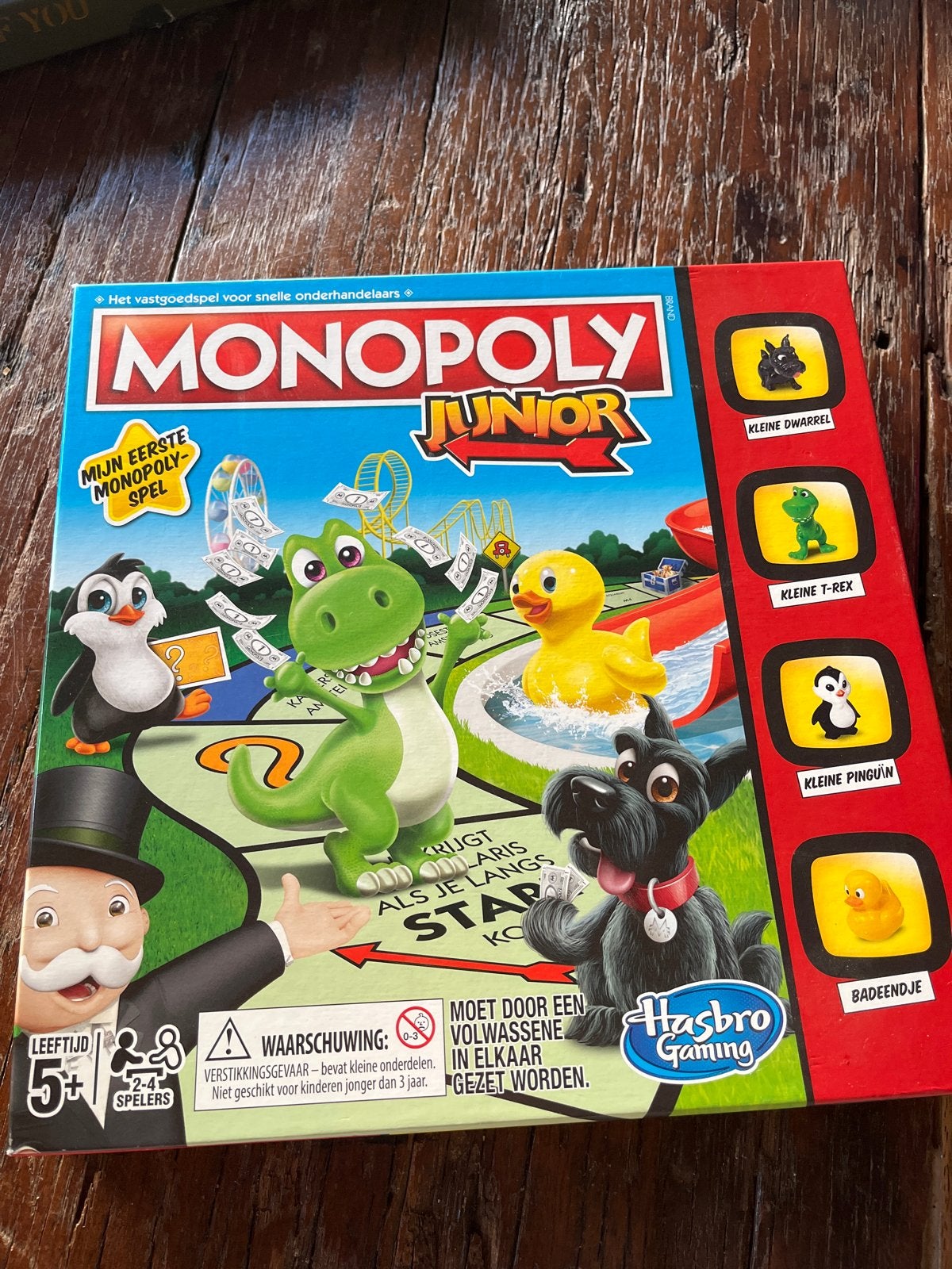 Monopoly Junior - Mijn Eerste Monopoly-spel, Drie of vier spelers, Ophalen of Verzenden, Gebruikt