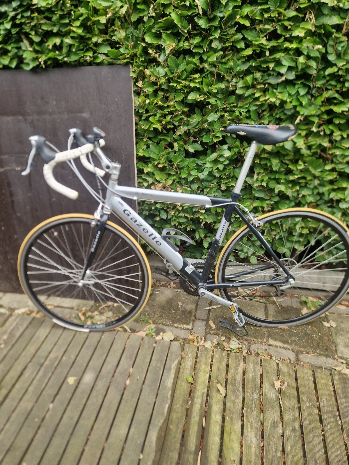 Gazelle vintage race fiets, Fietsen en Brommers, Fietsen | Racefietsen, Ophalen, Gebruikt, Gazelle, 10 tot 15 versnellingen
