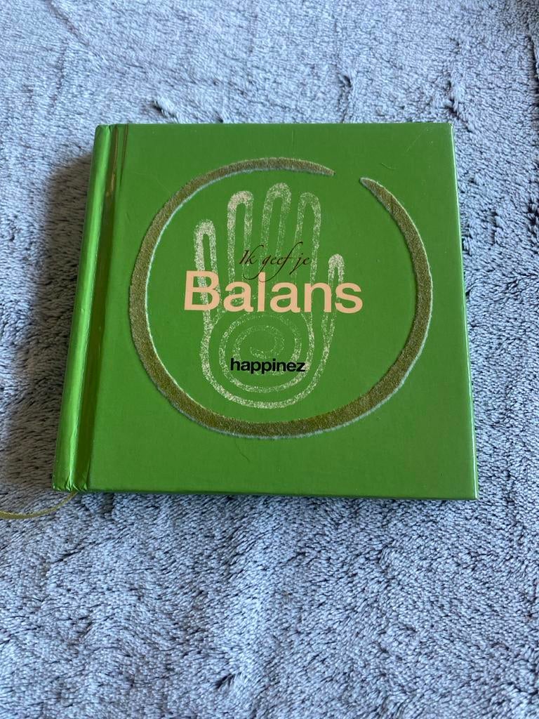 Ik geef je Balans - Happinez cadeau boekje, Boeken, Ophalen of Verzenden, Zo goed als nieuw, Meditatie of Yoga, Achtergrond en Informatie