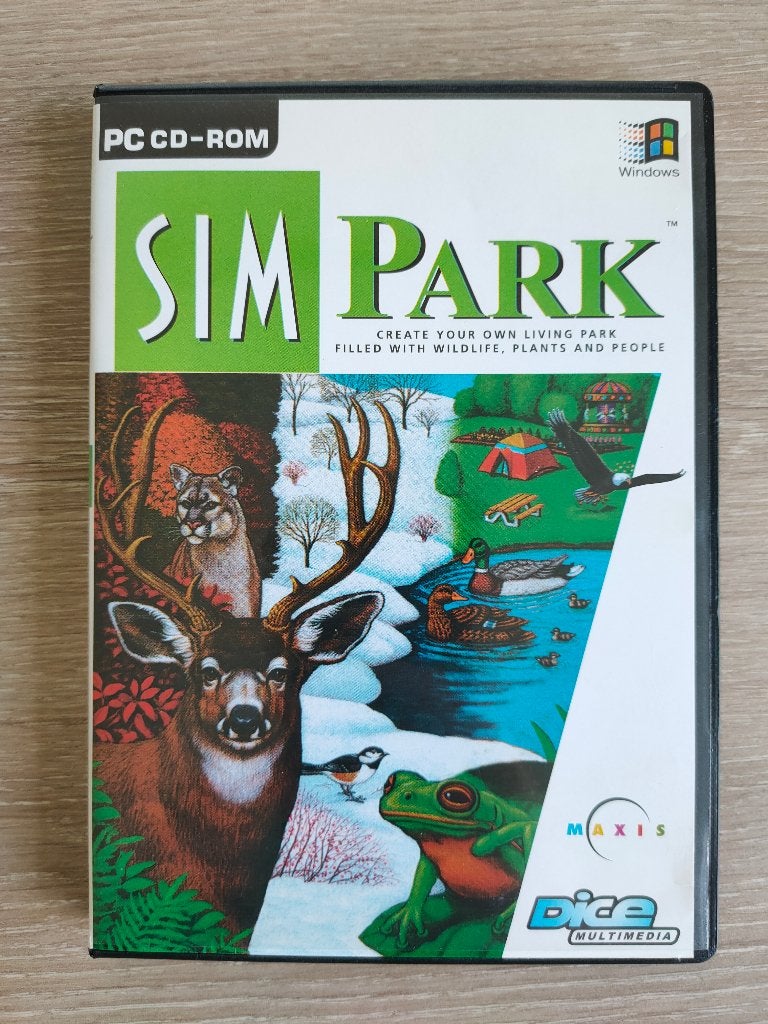 Sim park, 1 speler, Eén computer, Ophalen of Verzenden, Zo goed als nieuw