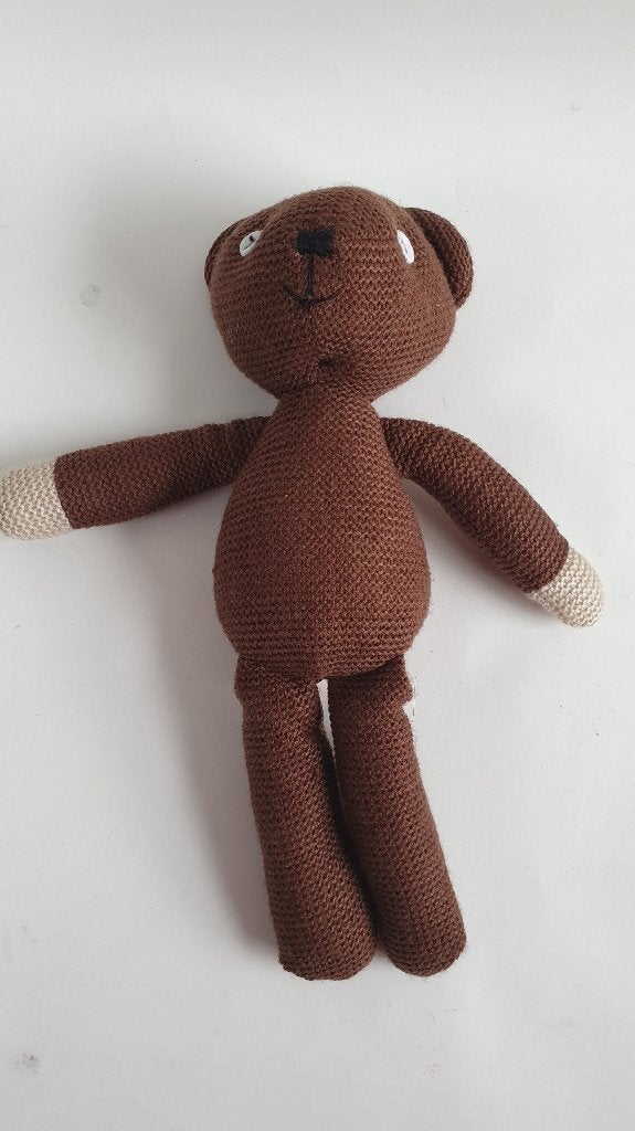 Teddy teddybeer van Mr. Bean knufeel. 36cm. 7B15, Tweedehands verkoop, Tweedehands verkoop, Gebruikt, Beer