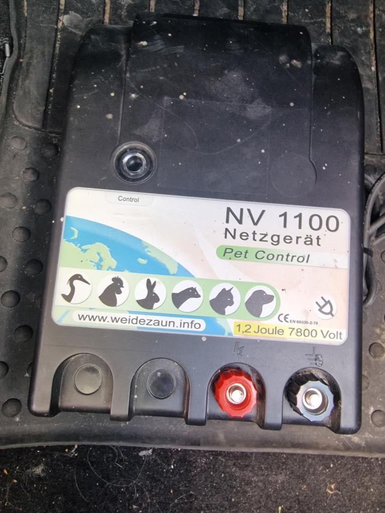 VOSS.farming schrikdraadapparaat 1,2 Joule 7800 Volt, Dieren en Toebehoren, Stalling en Weidegang
