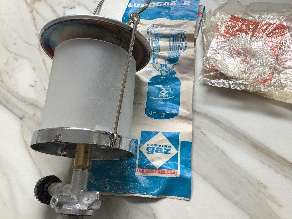 Gaslamp van campinggaz, Caravans en Kamperen, Kampeeraccessoires, Ophalen of Verzenden, Zo goed als nieuw