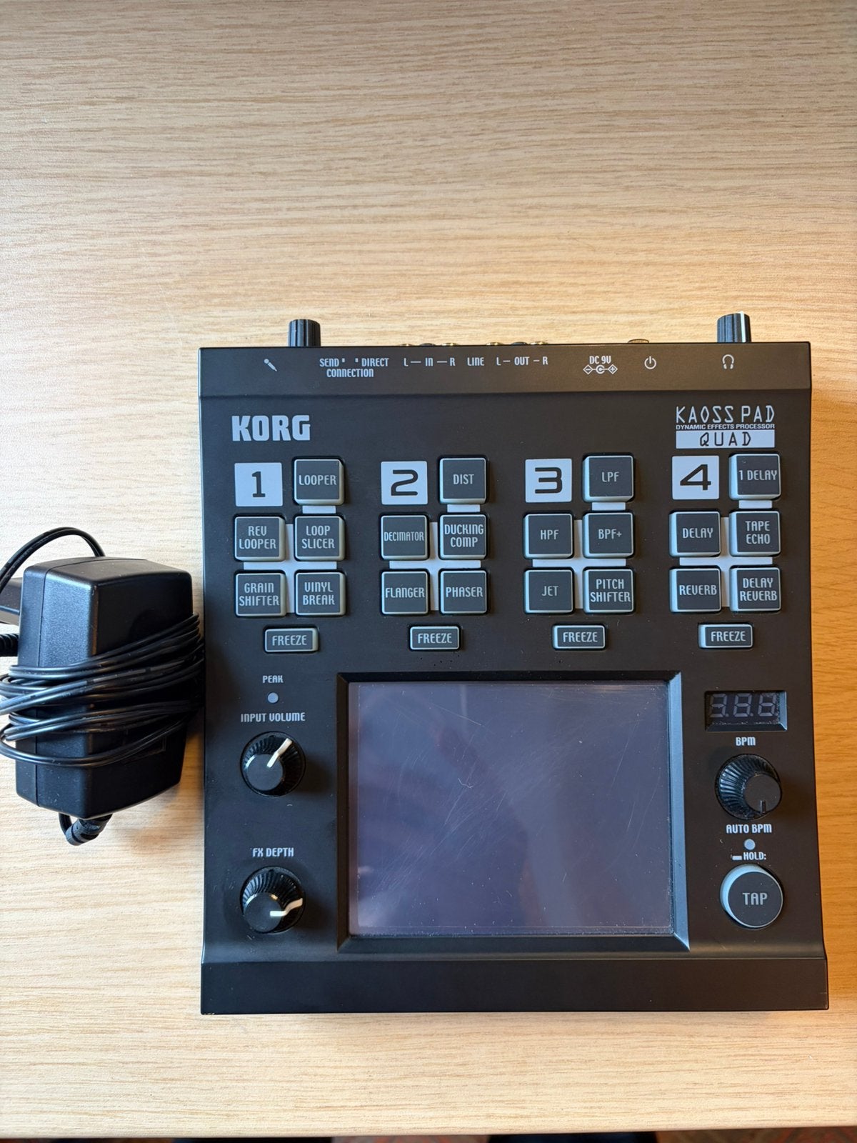 Korg Kaosspad Quad, Ophalen of Verzenden, Gebruikt, Multi-effect