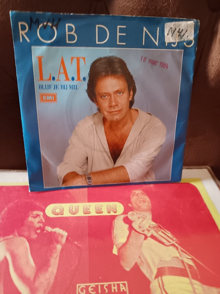 rob de nijs - l.a.t    f, Cd's en Dvd's, Vinyl Singles, Gebruikt, 7 inch, Ophalen of Verzenden, Overige typen