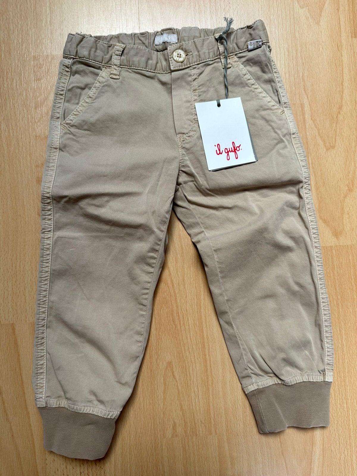 Nieuwe Il Gufo broek beige maat 24 maanden, Ophalen of Verzenden, Nieuw, Jongetje of Meisje