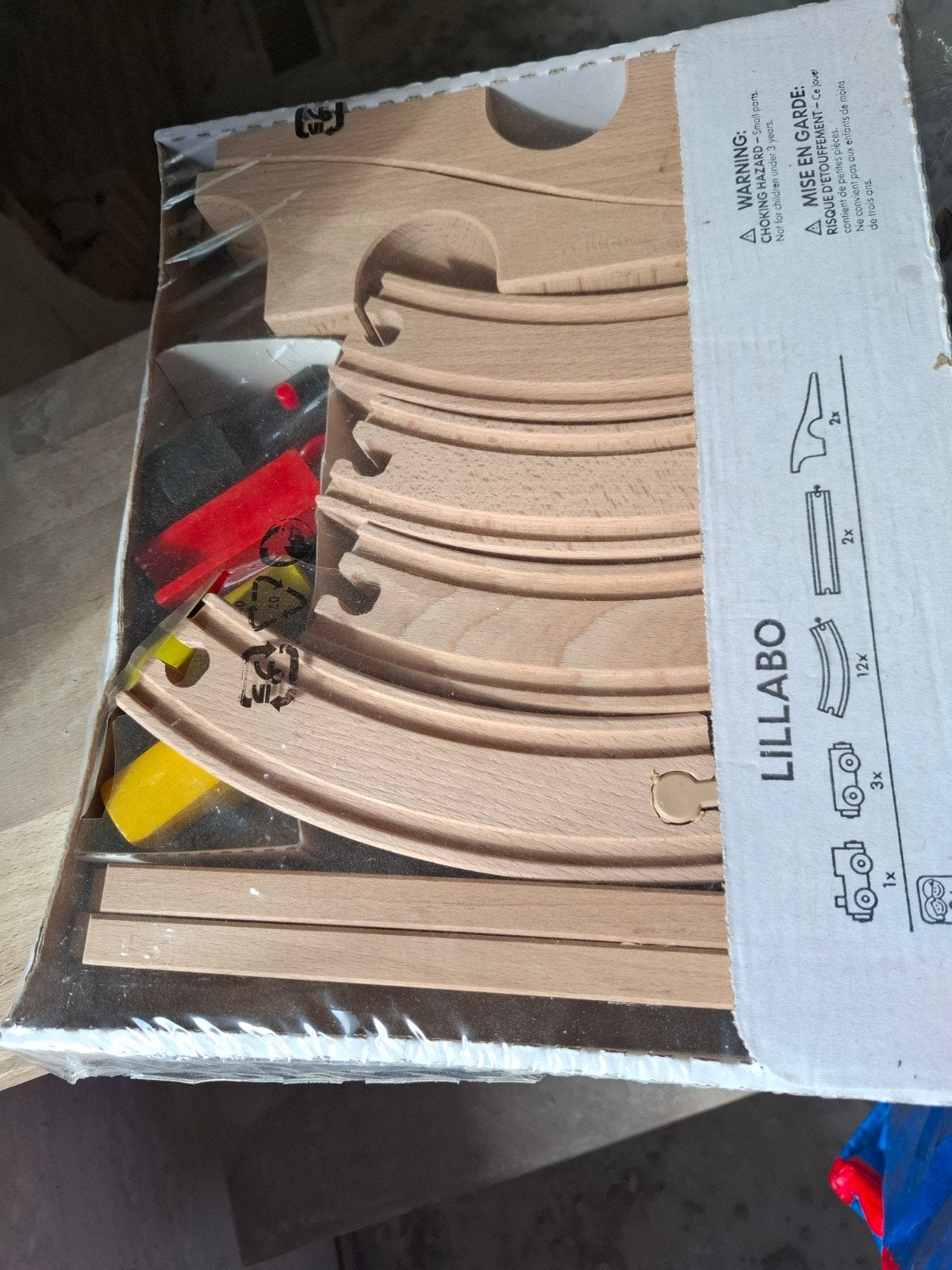 Nieuwe houten treinbaan - IKEA LILLABO, Kinderen en Baby's, Ophalen of Verzenden, Nieuw, Overige typen