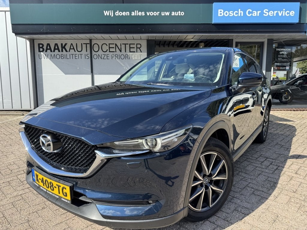 Mazda CX-5 2.5 SAG 194 GT-M 4WD | Trekhaak | Camera, Auto's, Gebruikt, Euro 6, 4 cilinders, Blauw