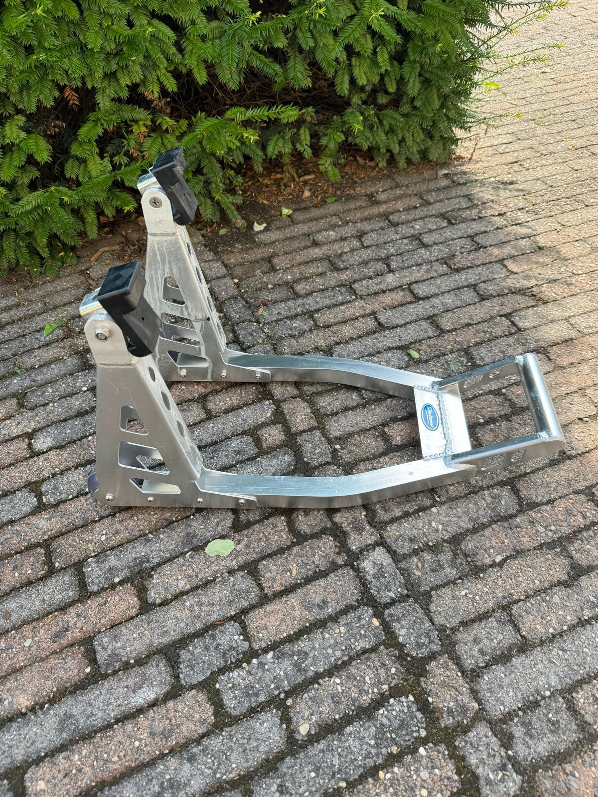 Paddockstand voorwiel aluminium Datona, Motoren, Accessoires | Overige, Ophalen, Zo goed als nieuw