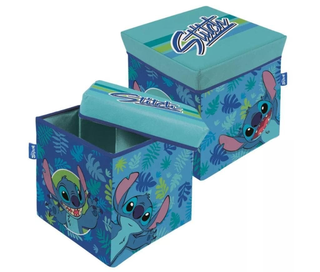 Stitch Kruk / Opbergbox / Ottoman - Disney, Overige typen, Nieuw, Ophalen of Verzenden, Nvt