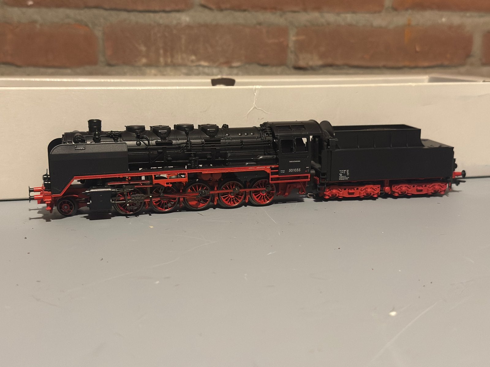 Märklin BR50 MFX Fullsound DRG | 1/87 modelspoor h0, Hobby en Vrije tijd, Wisselstroom, Gebruikt, Locomotief, Ophalen of Verzenden