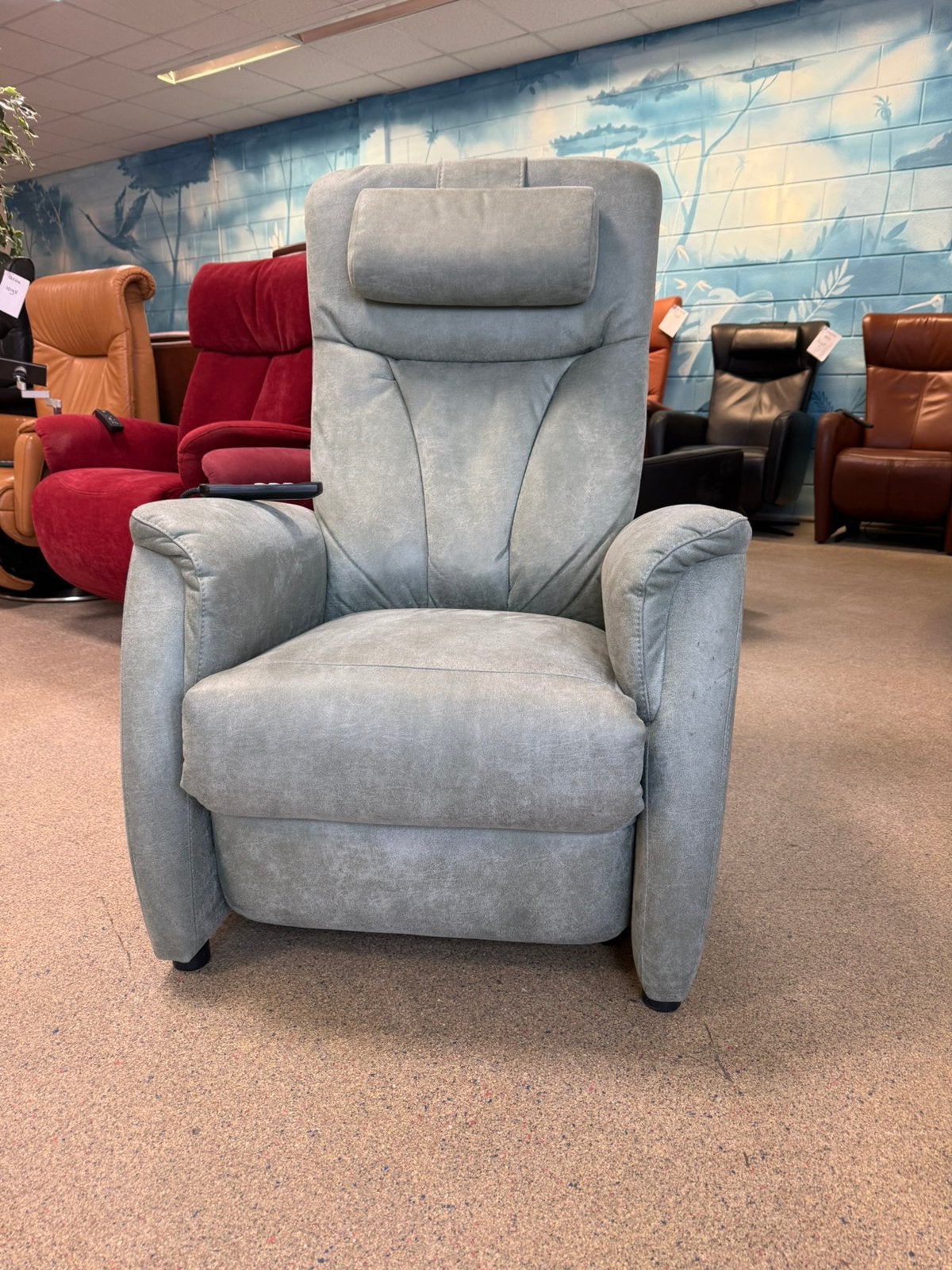 Nieuwe sta op stoel relax fauteuil gratis bezorgd/ garantie, Ophalen of Verzenden, Nieuw, Stof, Ruim 100 A merken kort gebruikt of nieuw