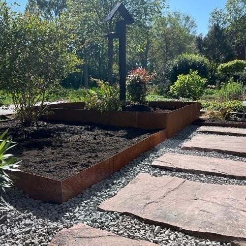 AANBIEDING! Borderrand - Cortenstaal - Kantopsluiting, Tuin en Terras, Overige materialen, Biels, Nieuw, Ophalen of Verzenden