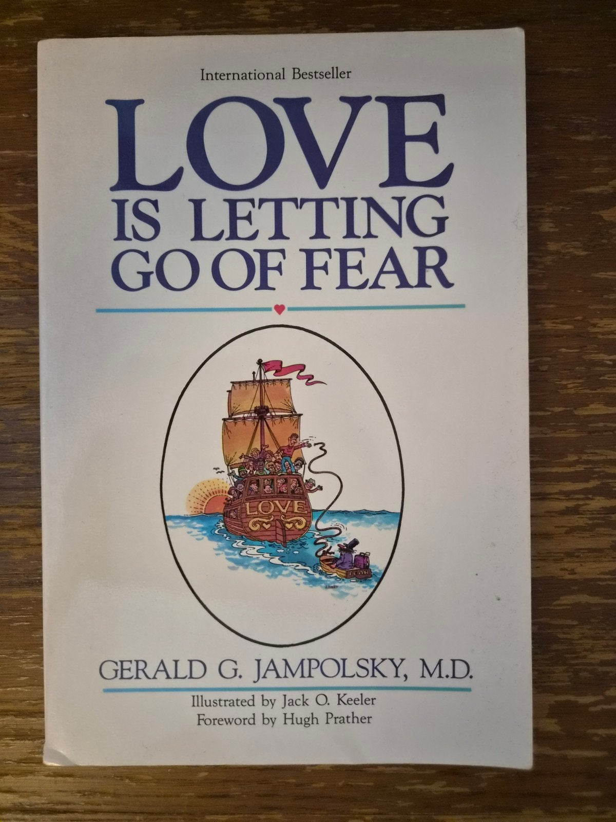 Love Is Letting Go Of Fear - Gerald G. Jampolsky, Achtergrond en Informatie, Spiritualiteit algemeen, Ophalen of Verzenden, Zo goed als nieuw