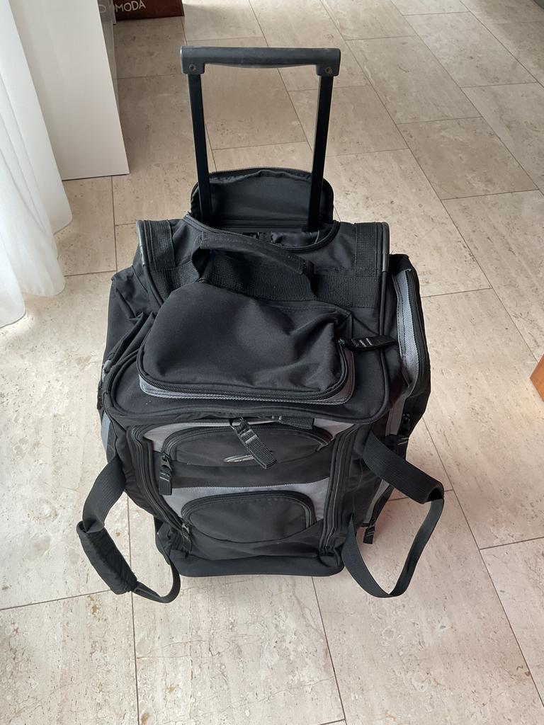 Rolkoffer / opberg tas, Ophalen of Verzenden, 30 cm of meer, Uitschuifbare handgreep, Minder dan 35 cm