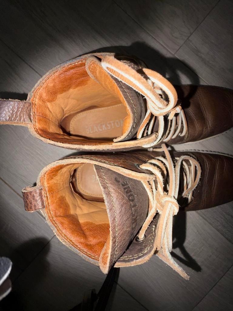 Blackstone heren schoenen - Bruin leren boots, Kleding | Heren, Schoenen, Ophalen of Verzenden, Gedragen, Bruin, Boots