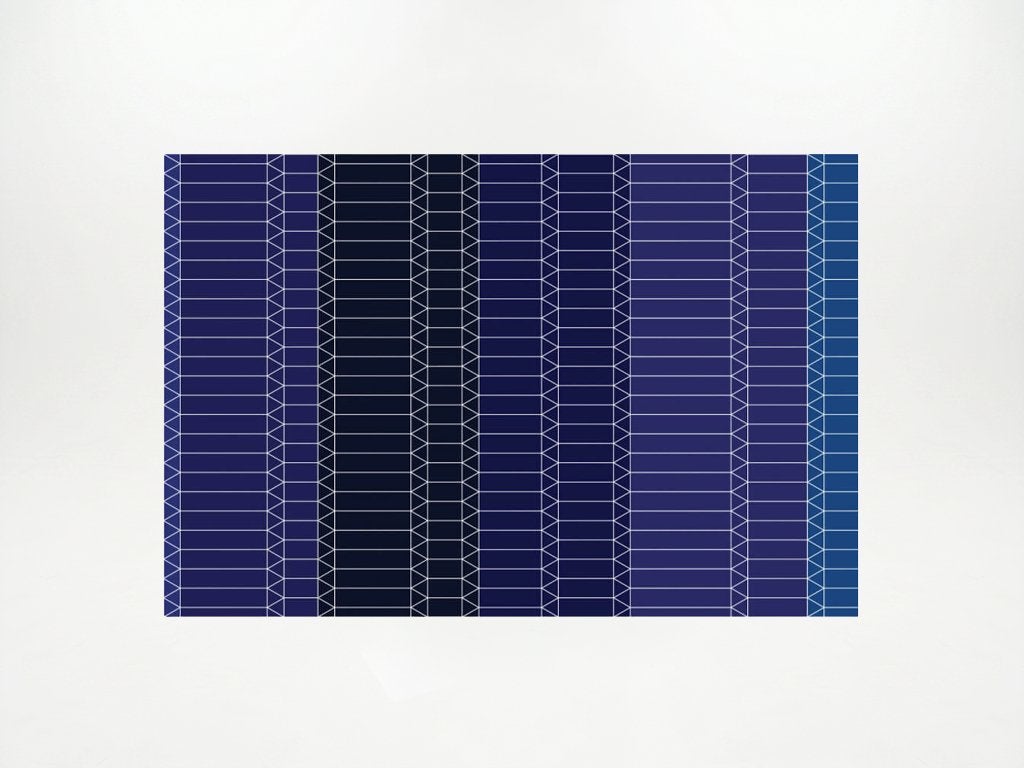 Moooi Carpets ZigZag blauw bij TheReSales, Huis en Inrichting, Stoffering | Tapijten en Kleden, Ophalen, Blauw, Design, 200 cm of meer
