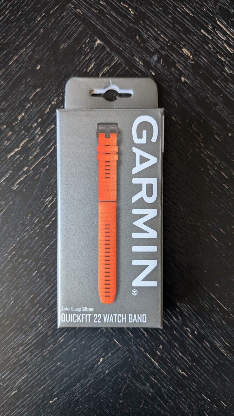 Garmin QuickFit 22mm horlogebandje - Oranje (Nieuw), GARMIN, Nieuw, Oranje, Ophalen of Verzenden