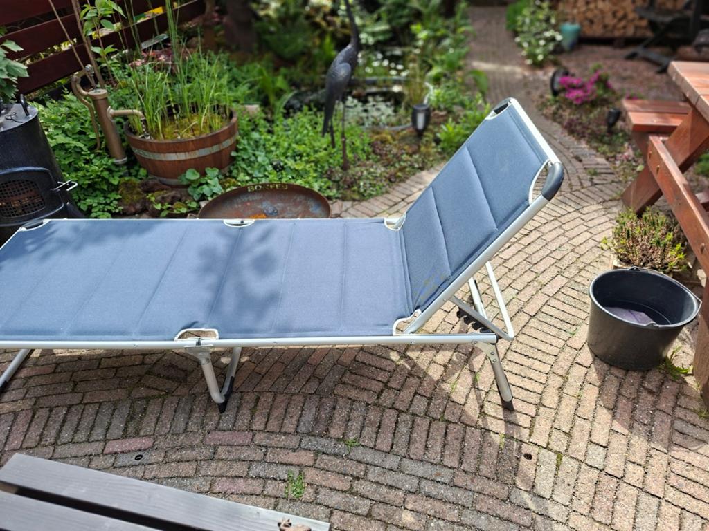 Stretcher / veldbed lichtgewicht aluminium, Ophalen, Gebruikt, Aluminium, Verstelbaar